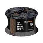 WIRE #12 SOLID BROWN THHN