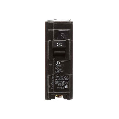 Breakers 20A Siemens   Q120U  Single Pole QP