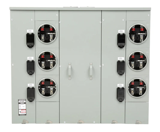 WEPK6612 PANEL 600AMP WITH 6 GANG METER WITH DISCONNECT