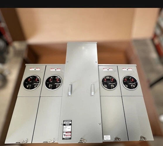 WPK4411 PANEL 400AMP WITH 4 GANG METER WITH DISCONNECT SWITCH