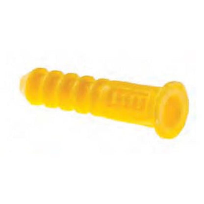 YELLOW VINYL ANCHOR WING 3/16X1 500PCS